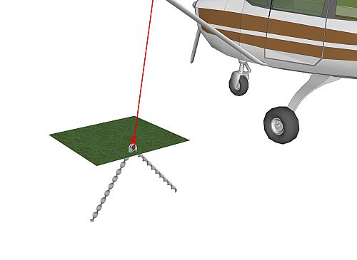 Ring type jordanker til Cessna 172